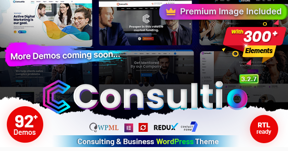 Consultio - Consulting Corporate WordPress Theme