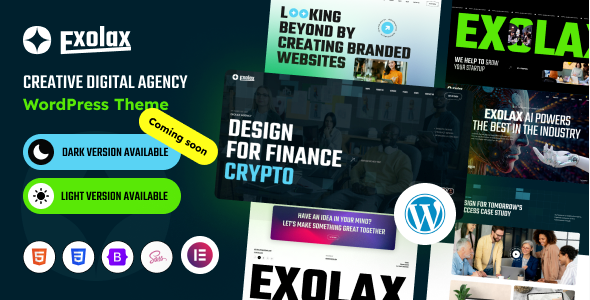 Creative Digital Agency WordPress Theme