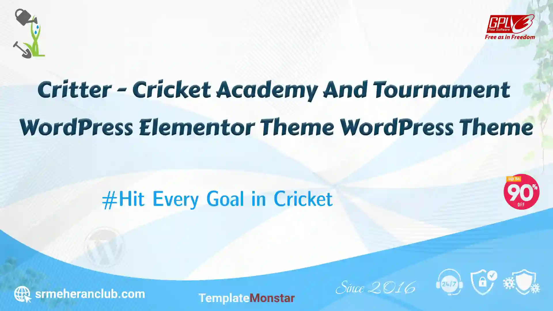 Critter – Cricket Academy And Tournament WordPress Elementor Theme WordPress Theme — Theme by Templatemonster