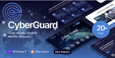 CyberGuard - Cyber Security Services Web Template