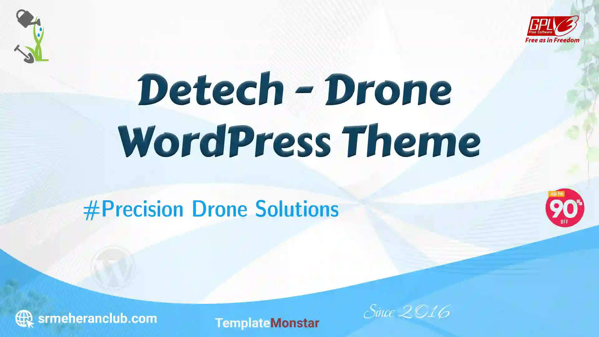 Detech – Drone WordPress Theme — Theme by Templatemonster
