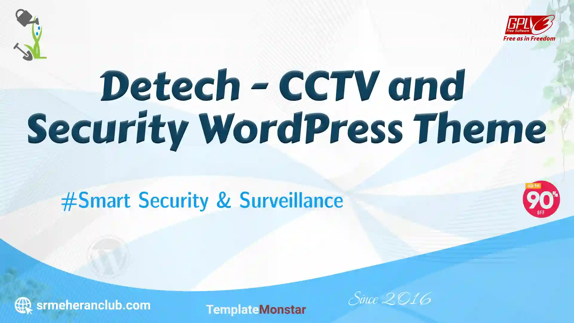 Detech – CCTV and Security WordPress Theme — Theme by Templatemonster