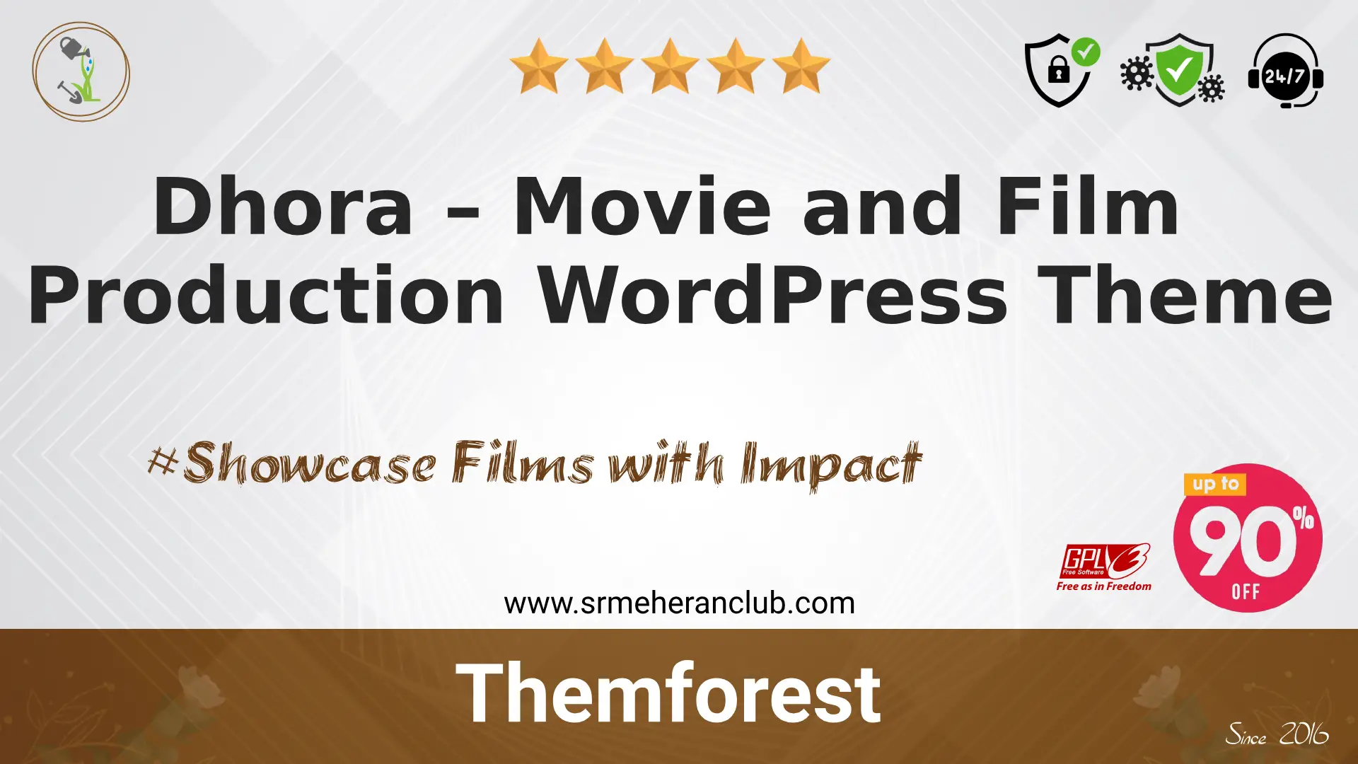 Dhora – Movie and Film Production WordPress Theme — Theme by Themeforest