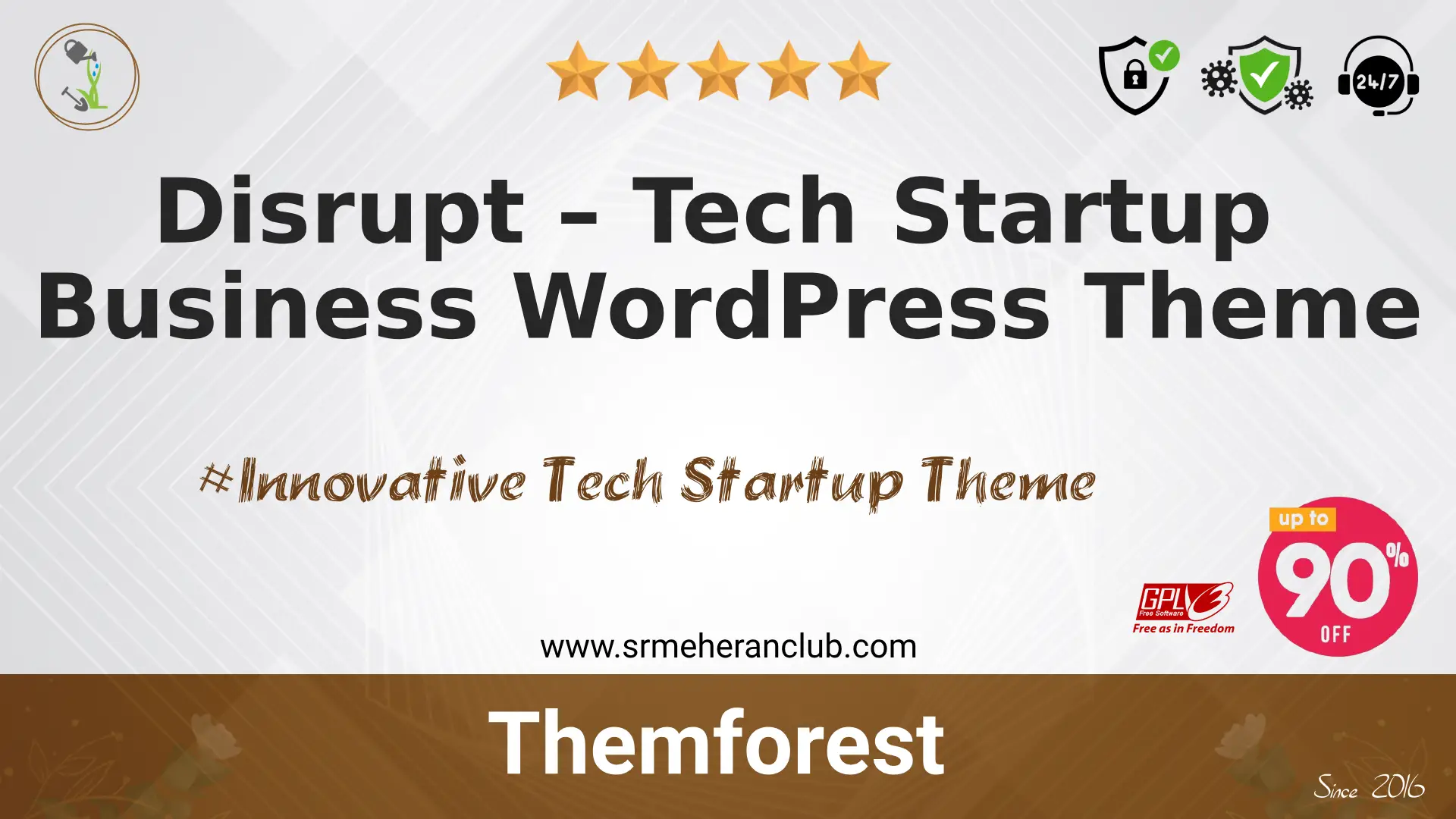 Disrupt – Tech Startup Business WordPress Theme — Theme by Themeforest