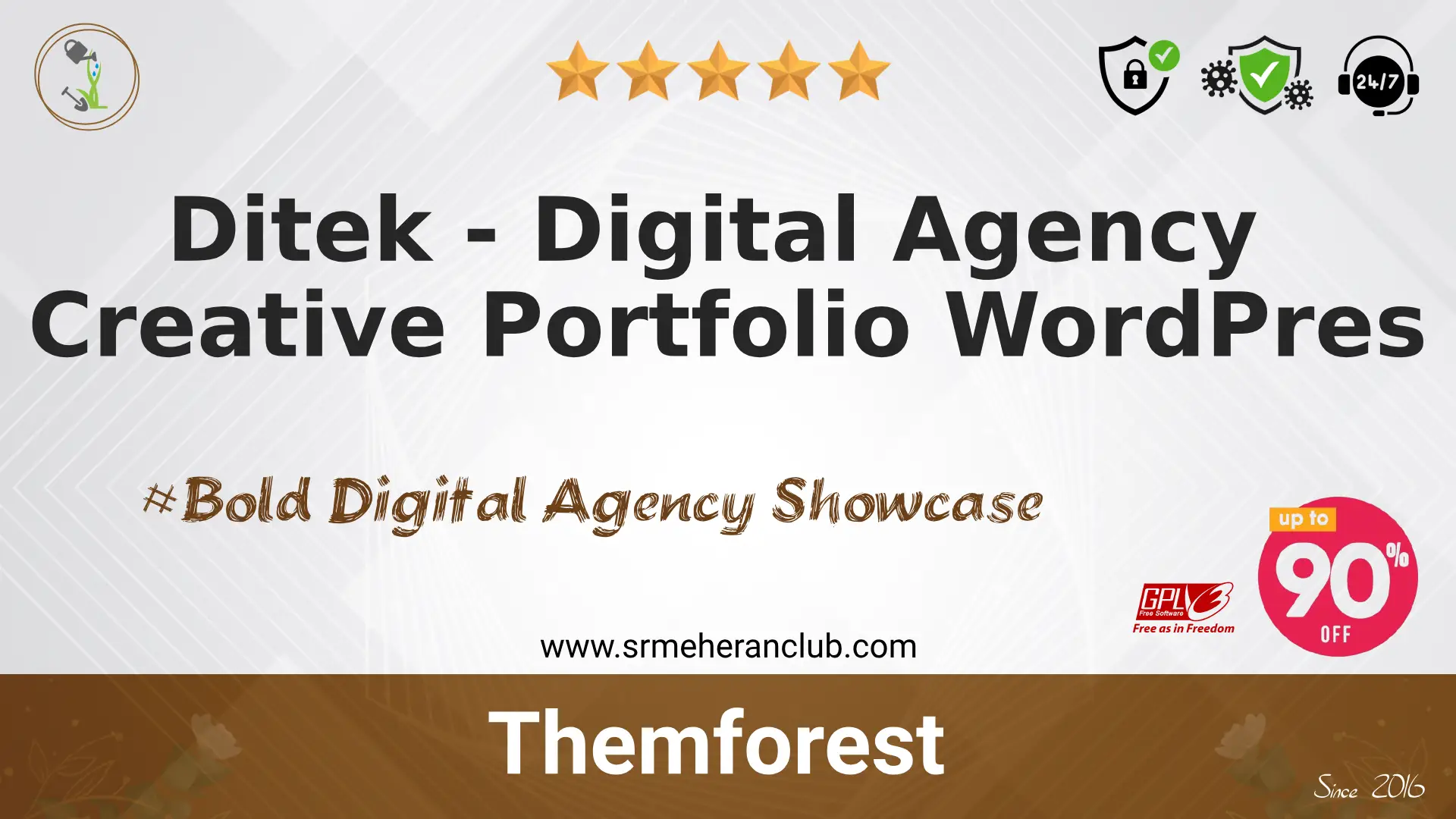 Ditek – Digital Agency Creative Portfolio WordPres — Theme by Themeforest