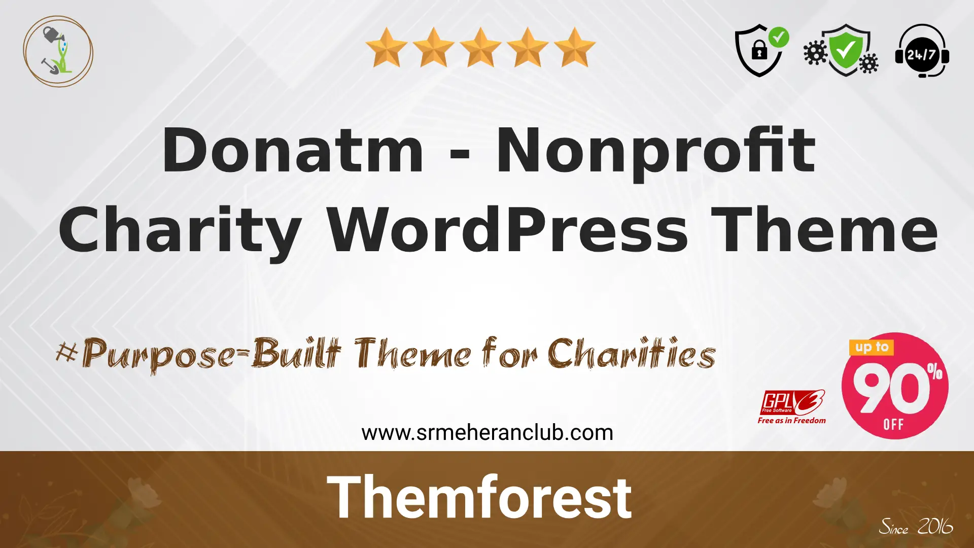 Donatm – Nonprofit Charity WordPress Theme — Theme by Themeforest