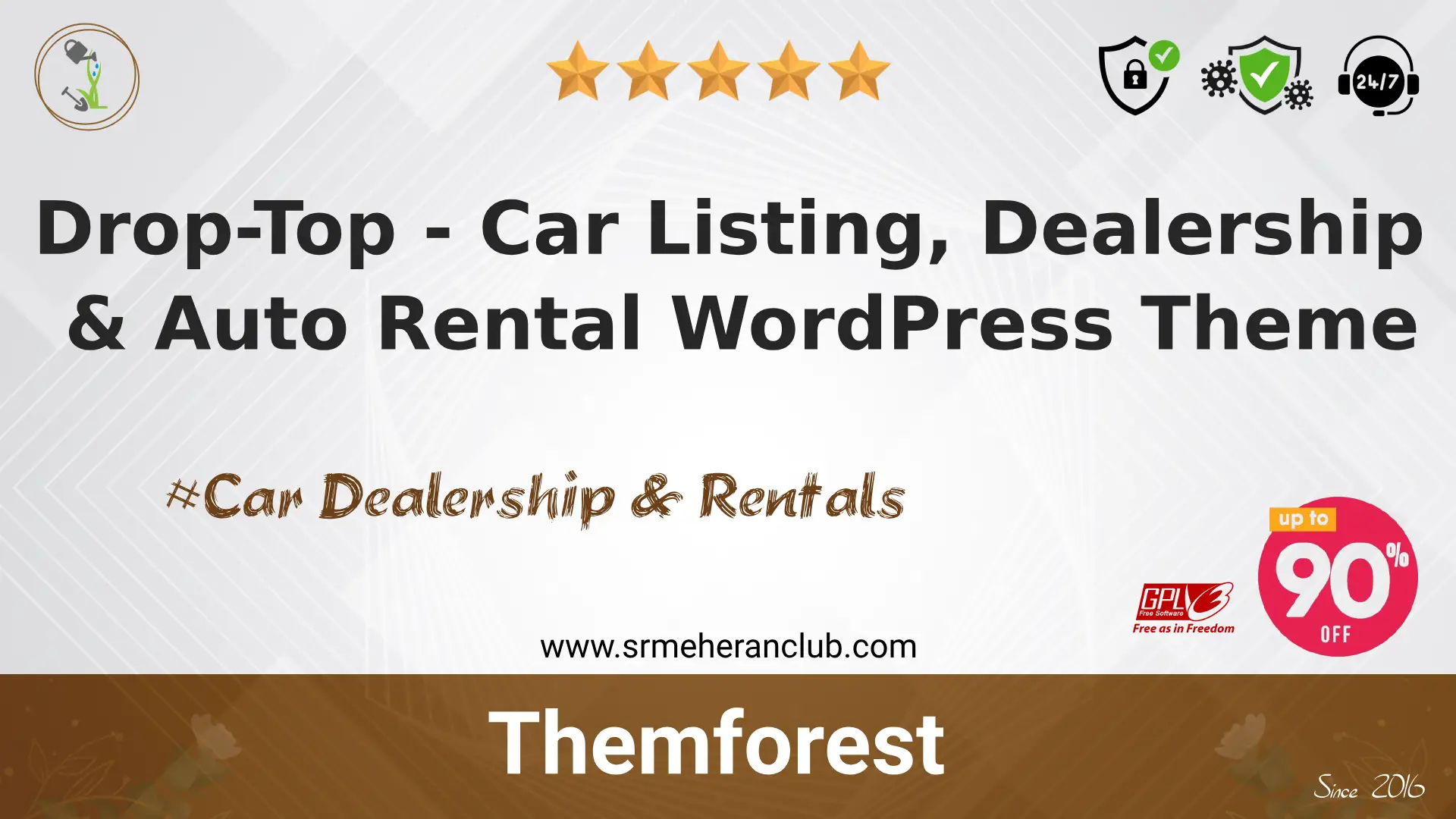 Drop-Top – Car Listing, Dealership & Auto Rental WordPress Theme
