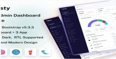 Dusty - Bootstrap 5 Admin & Dashboard UI Kit