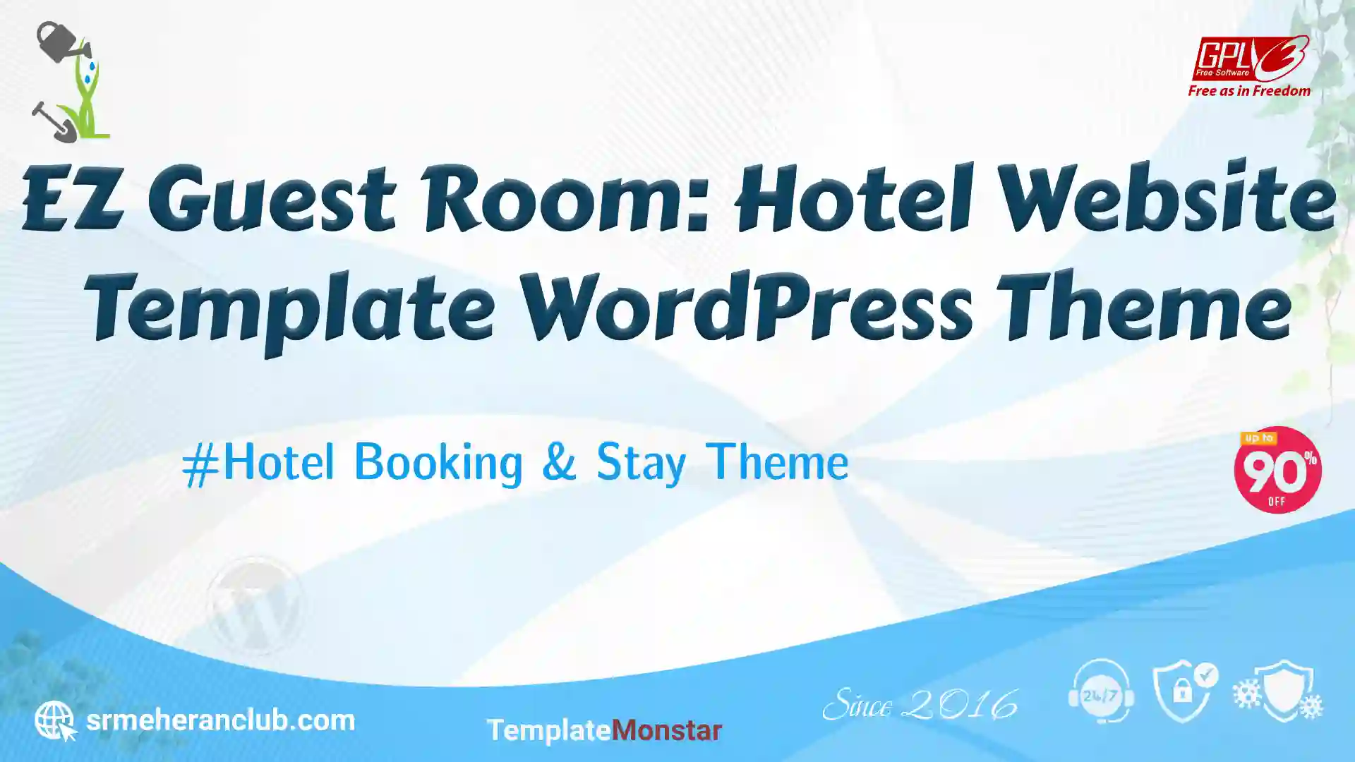 EZ Guest Room: Hotel Website Template WordPress Theme — Theme by Templatemonster