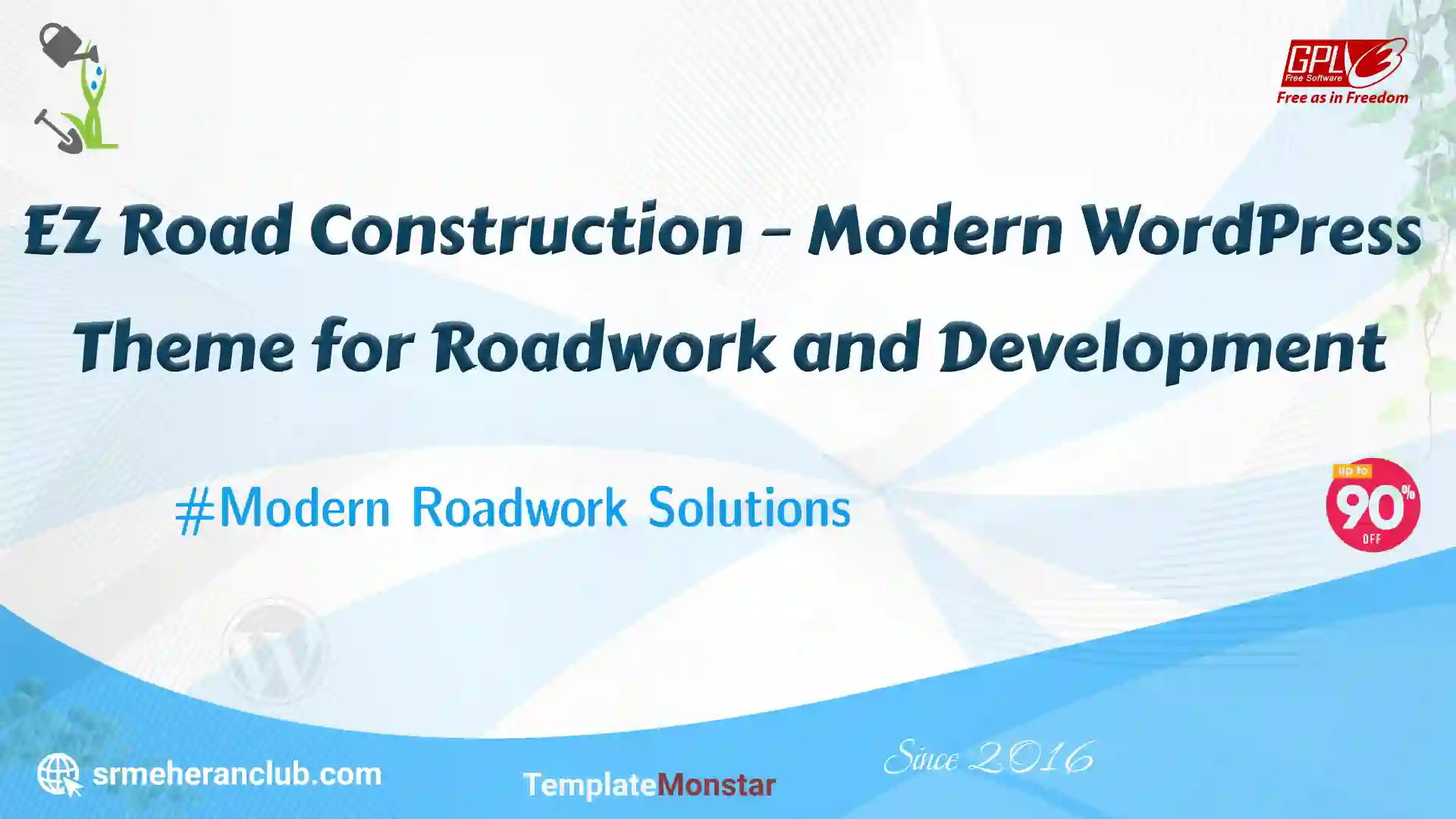 EZ Road Construction – Modern WordPress Theme for Roadwork and Development — Theme by Templatemonster