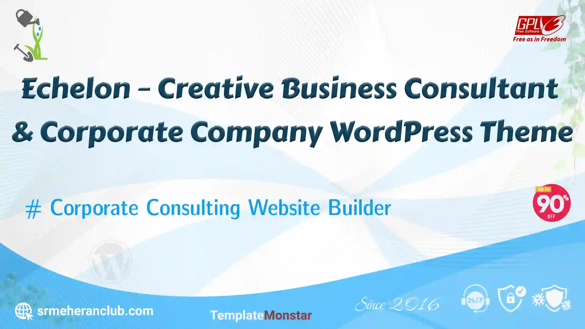 Echelon – Creative Business Consultant & Corporate Company WordPress Theme — Theme by Templatemonster