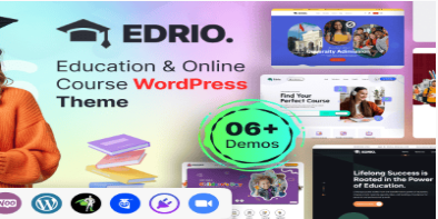 Edrio - Education & Online Course WordPress Theme