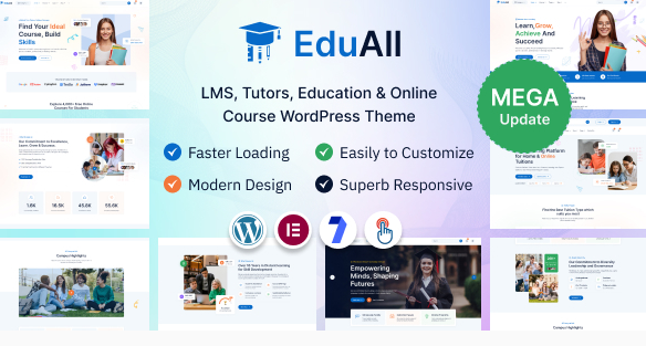 EduAll - Education LMS Tutors & Course WordPress