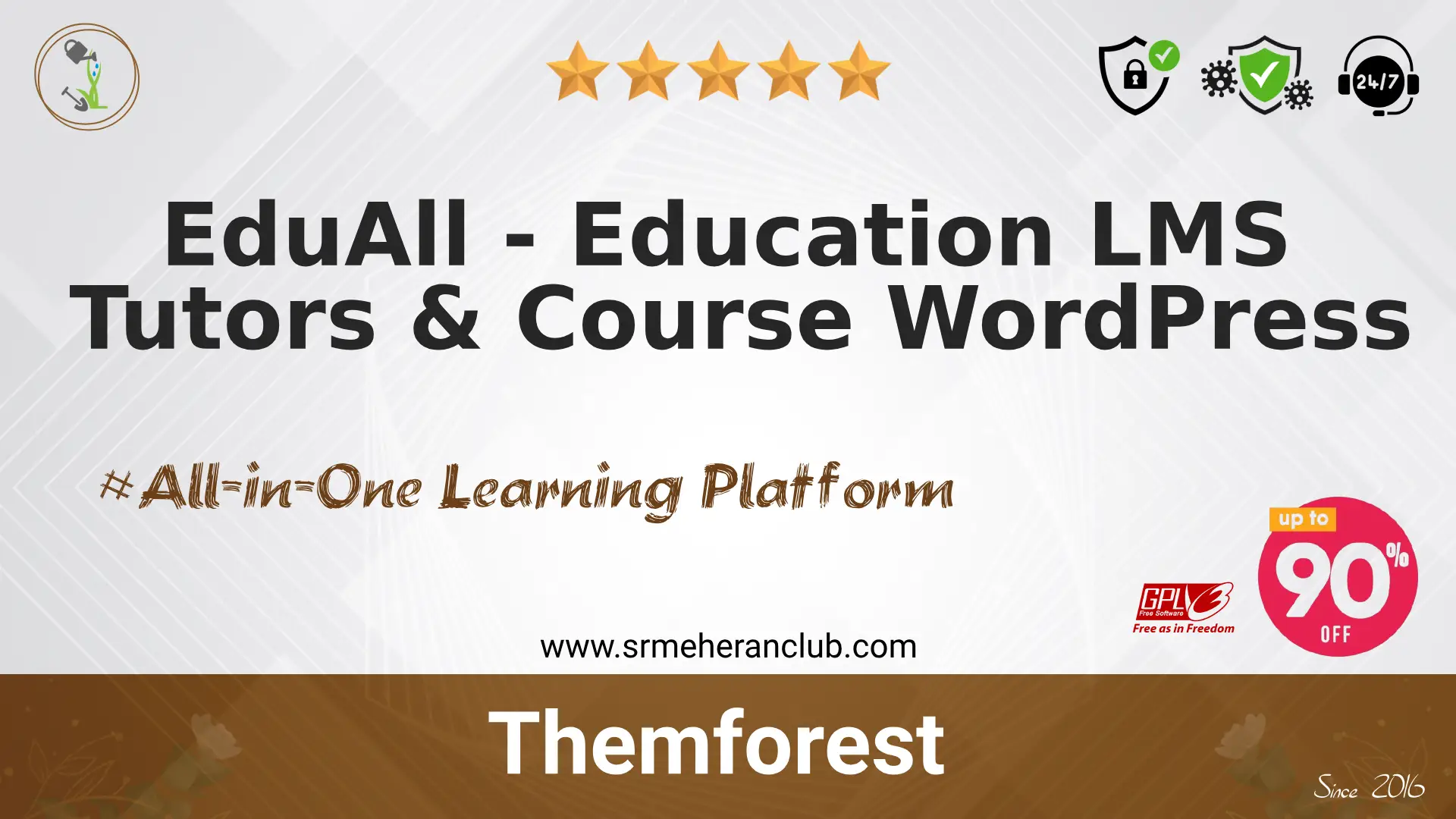 EduAll – Education LMS Tutors & Course WordPress — Theme by Themeforest