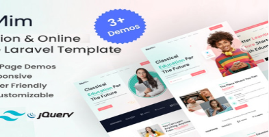 Edumim – Education & Online Cours Laravel Template