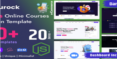 Edurock - Node.js Education Template