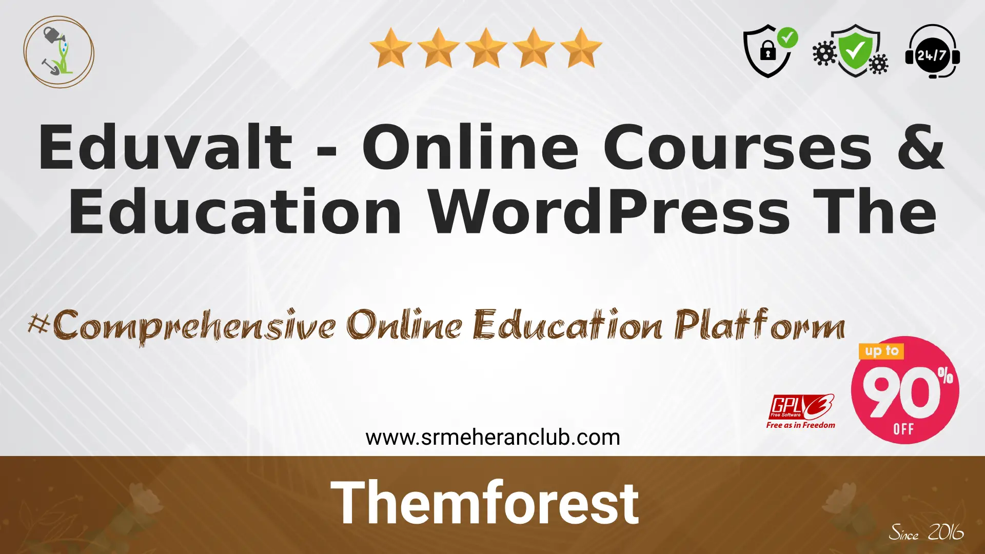 Eduvalt – Online Courses & Education WordPress The