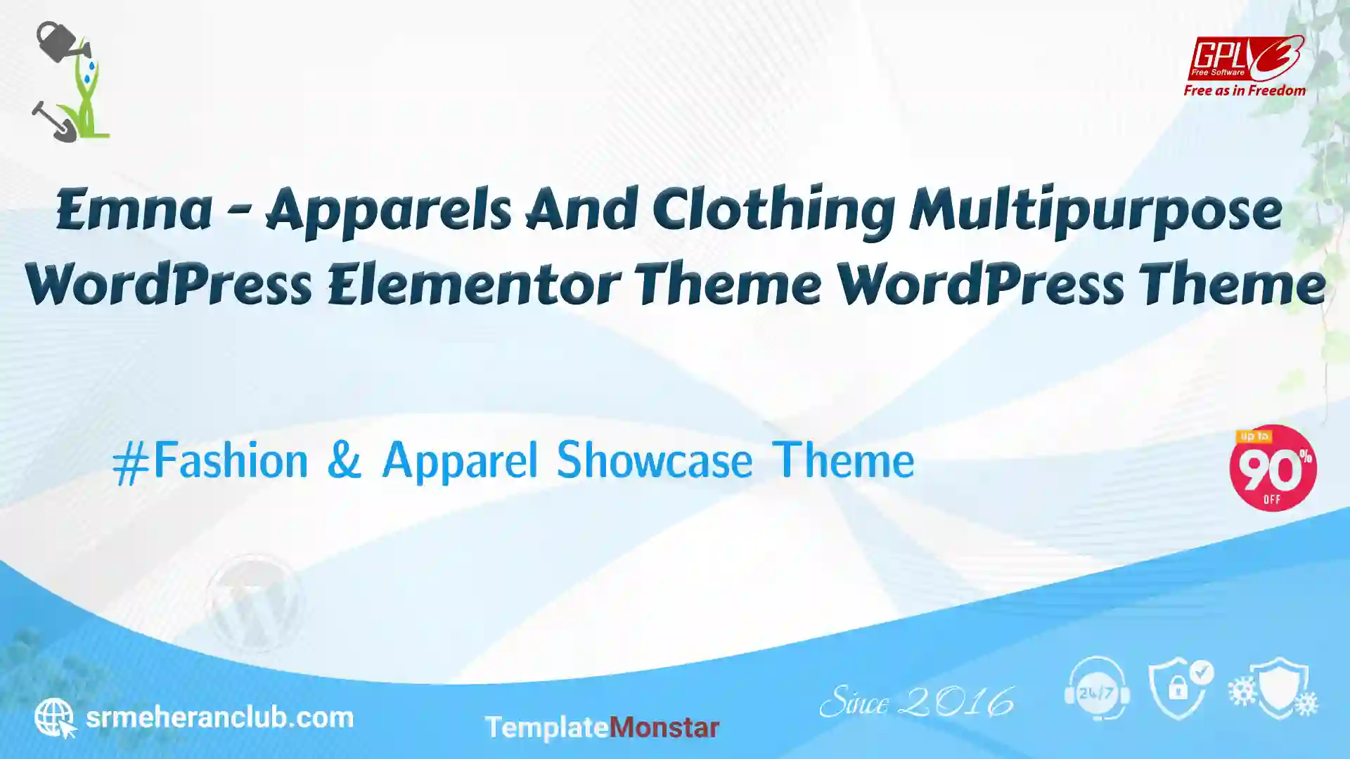 Emna – Apparels And Clothing Multipurpose WordPress Elementor Theme WordPress Theme — Theme by Templatemonster