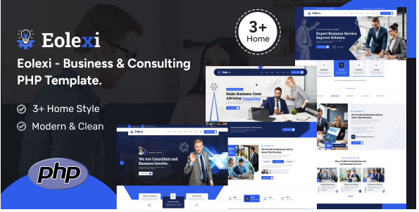 Eolexi – Business & Consulting PHP Template