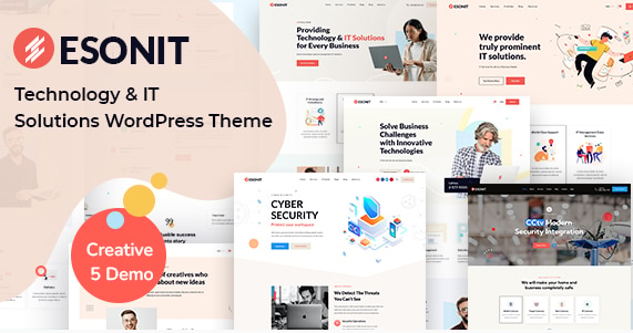 Esonit - IT solutions WordPress Theme