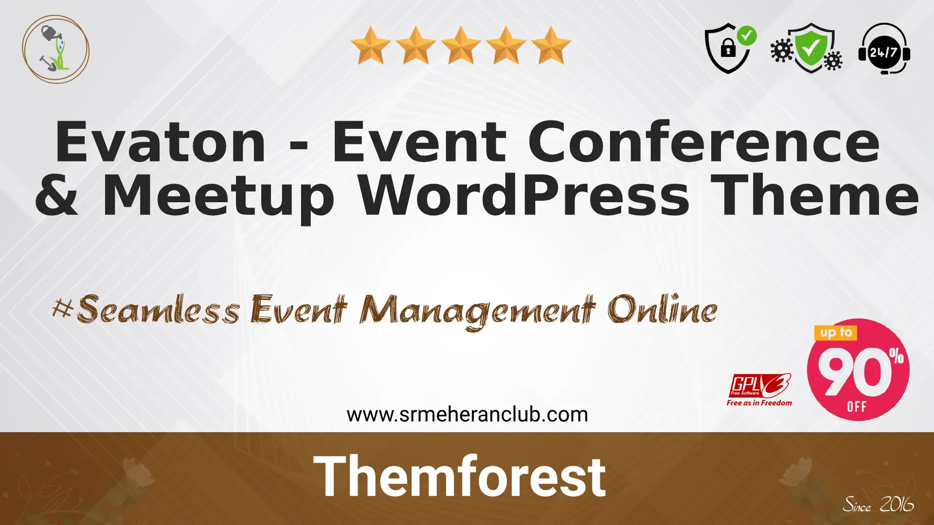 Evaton – Event Conference & Meetup WordPress Theme