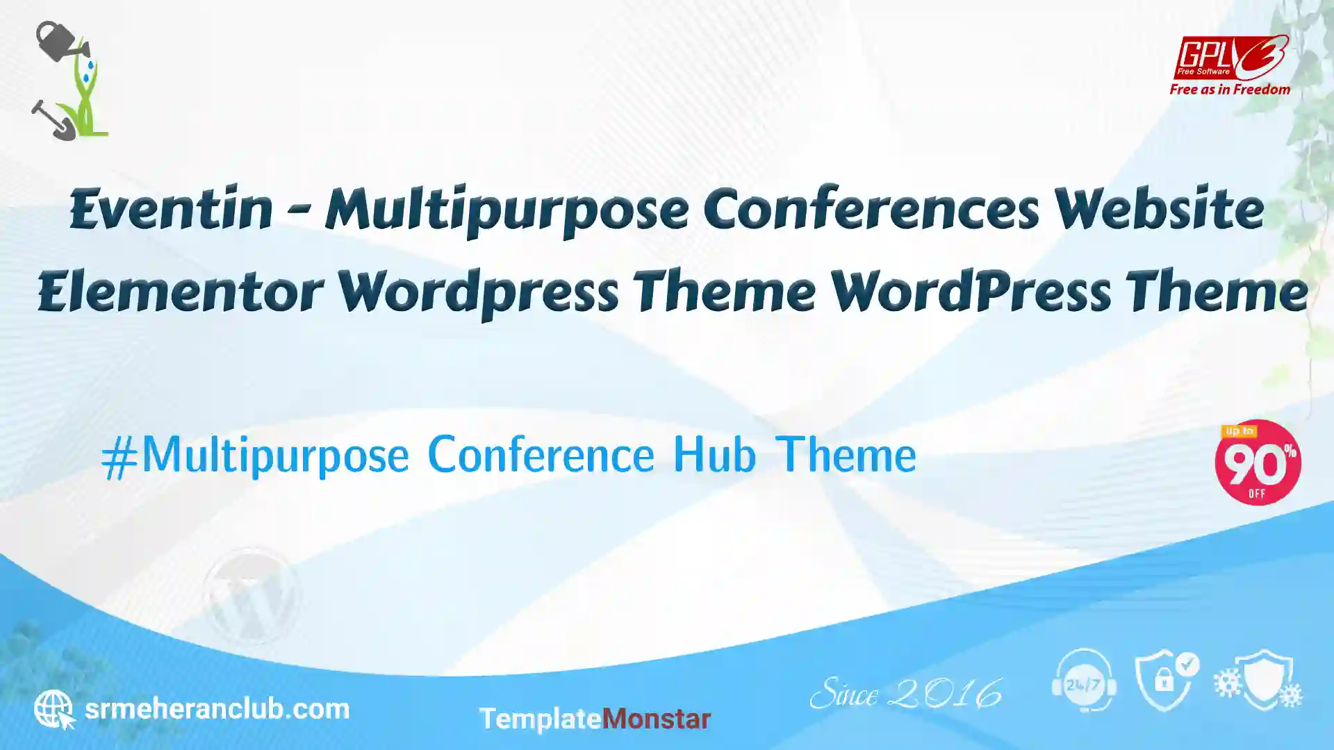 Eventin – Multipurpose Conferences Website Elementor WordPress Theme WordPress Theme