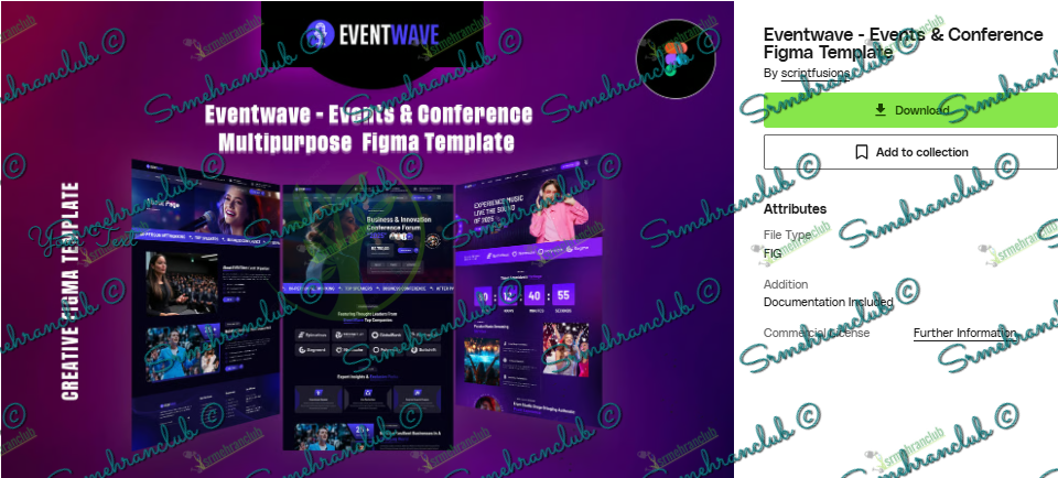 Eventwave - Events & Conference Figma Template