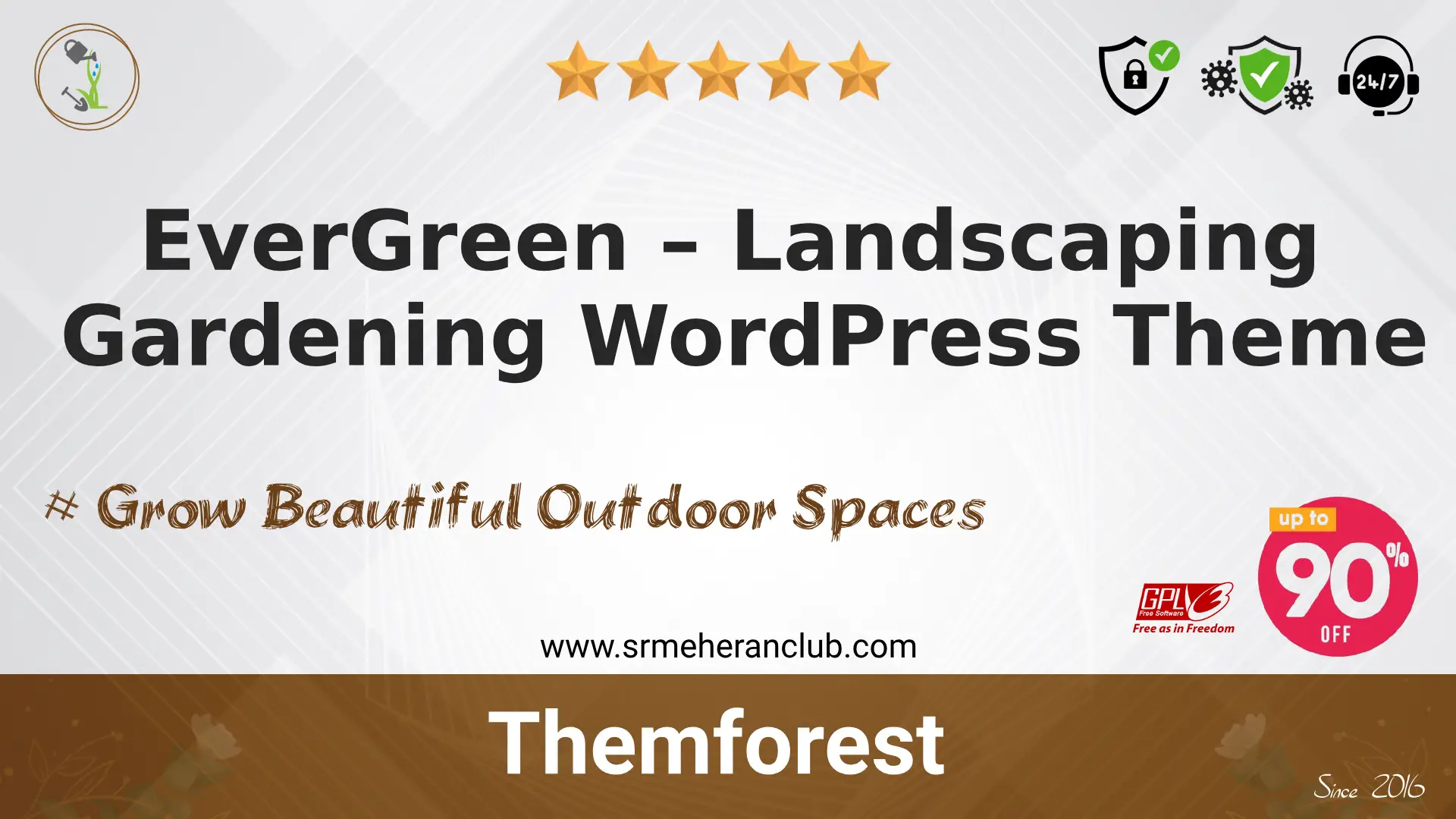 EverGreen – Landscaping Gardening WordPress Theme 10