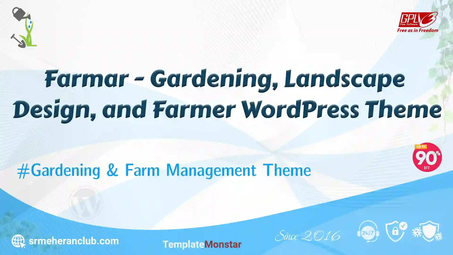 Farmar – Gardening, Landscape Design, and Farmer WordPress Theme — Theme by Templatemonster
