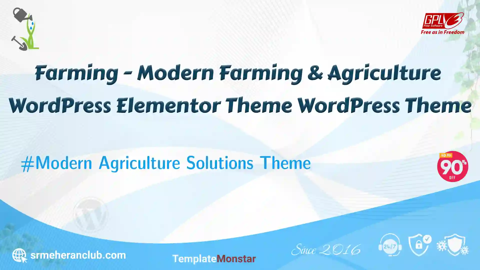Farming – Modern Farming & Agriculture WordPress Elementor Theme WordPress Theme — Theme by Templatemonster