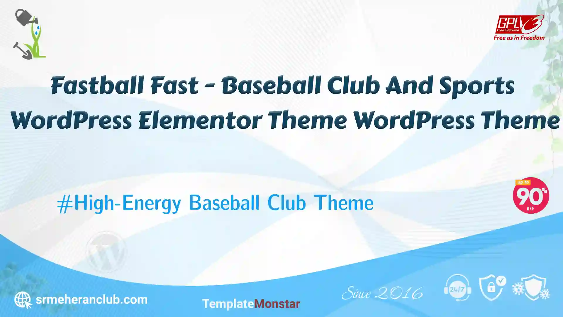 Fastball Fast – Baseball Club And Sports WordPress Elementor Theme WordPress Theme — Theme by Templatemonster