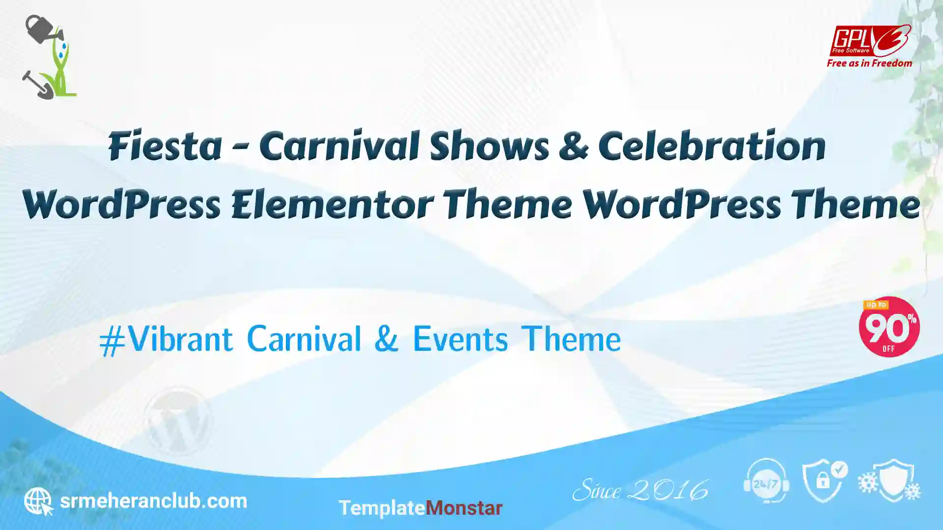 Fiesta – Carnival Shows & Celebration WordPress Elementor Theme WordPress Theme