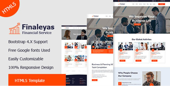 Finaleyas Corporate & Financial Business Template
