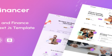 Financer - Business and Finance React Next Js