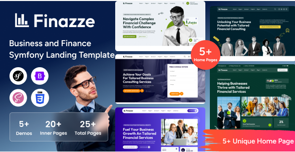 Finazze - Business and Finance Symfony Template