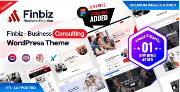 Finbiz - Consulting Business WordPress Theme 2.2.1