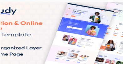 Fistudy – LMS & Education Course Figma Template