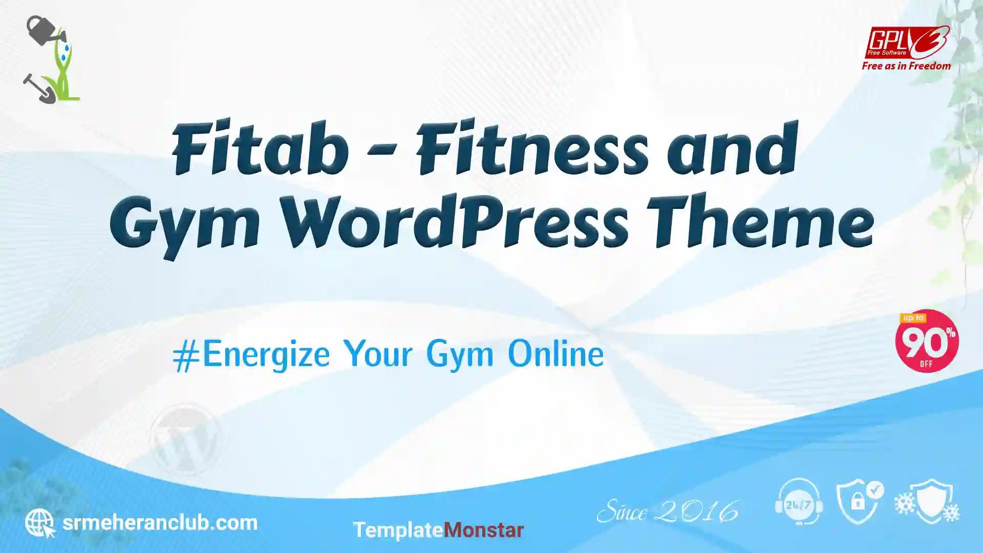 Fitab – Fitness and Gym WordPress Theme — Theme by Templatemonster