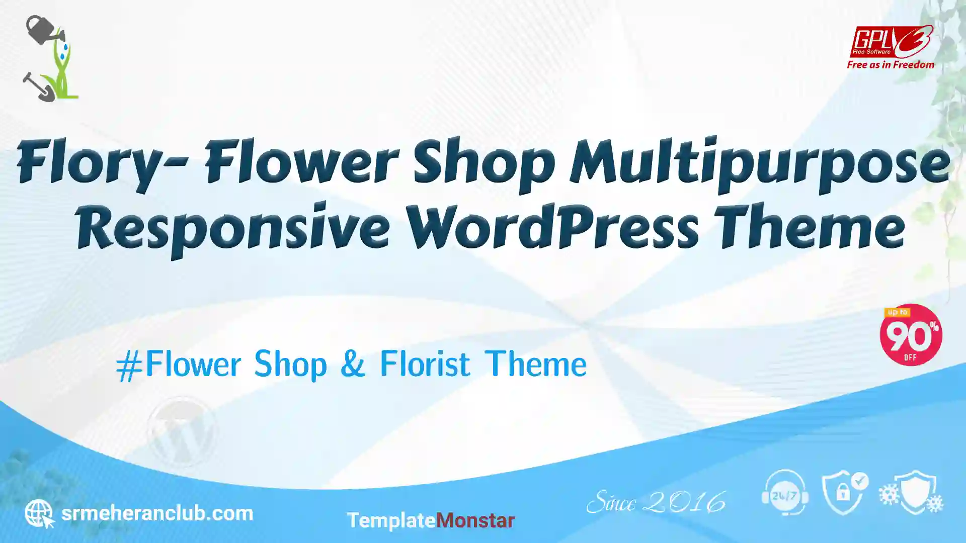 Flory- Flower Shop Multipurpose Responsive WordPress Theme