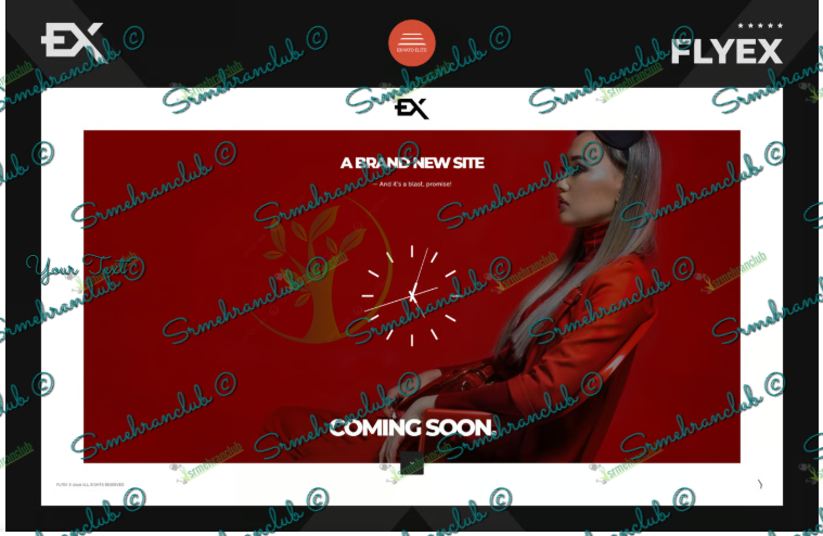 Flyex - Creative Coming Soon Template