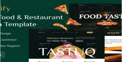 Foodify – Fast Food & Restaurant Figma Template
