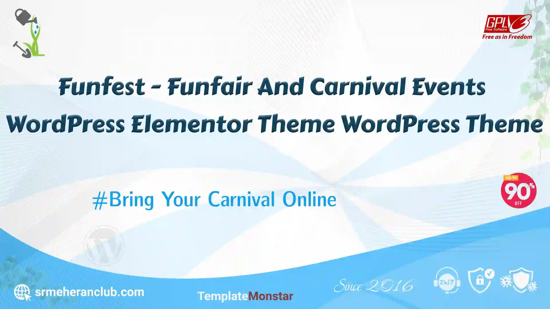 Funfest – Funfair And Carnival Events WordPress Elementor Theme WordPress Theme