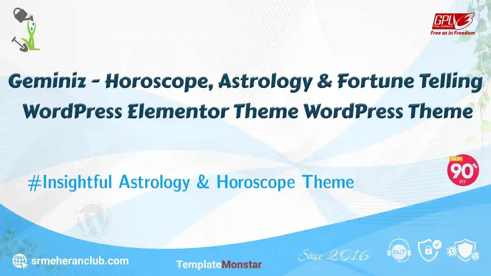 Geminiz – Horoscope, Astrology & Fortune Telling WordPress Elementor Theme WordPress Theme — Theme by Templatemonster