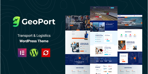 Geoport - Transport & Logistics WordPress Theme