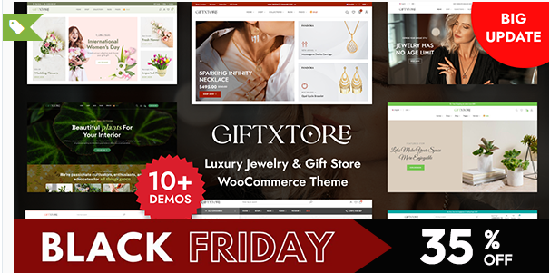 GiftXtore - Jewelry WooCommerce WordPress Theme