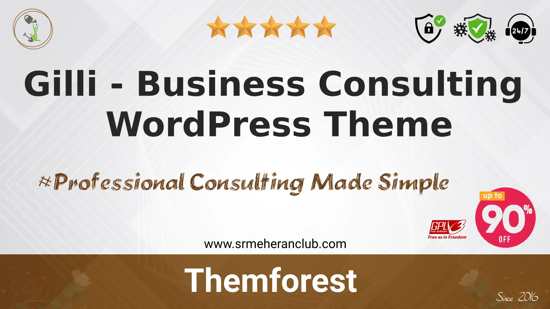 Gilli – Business Consulting WordPress Theme — Theme by Themeforest