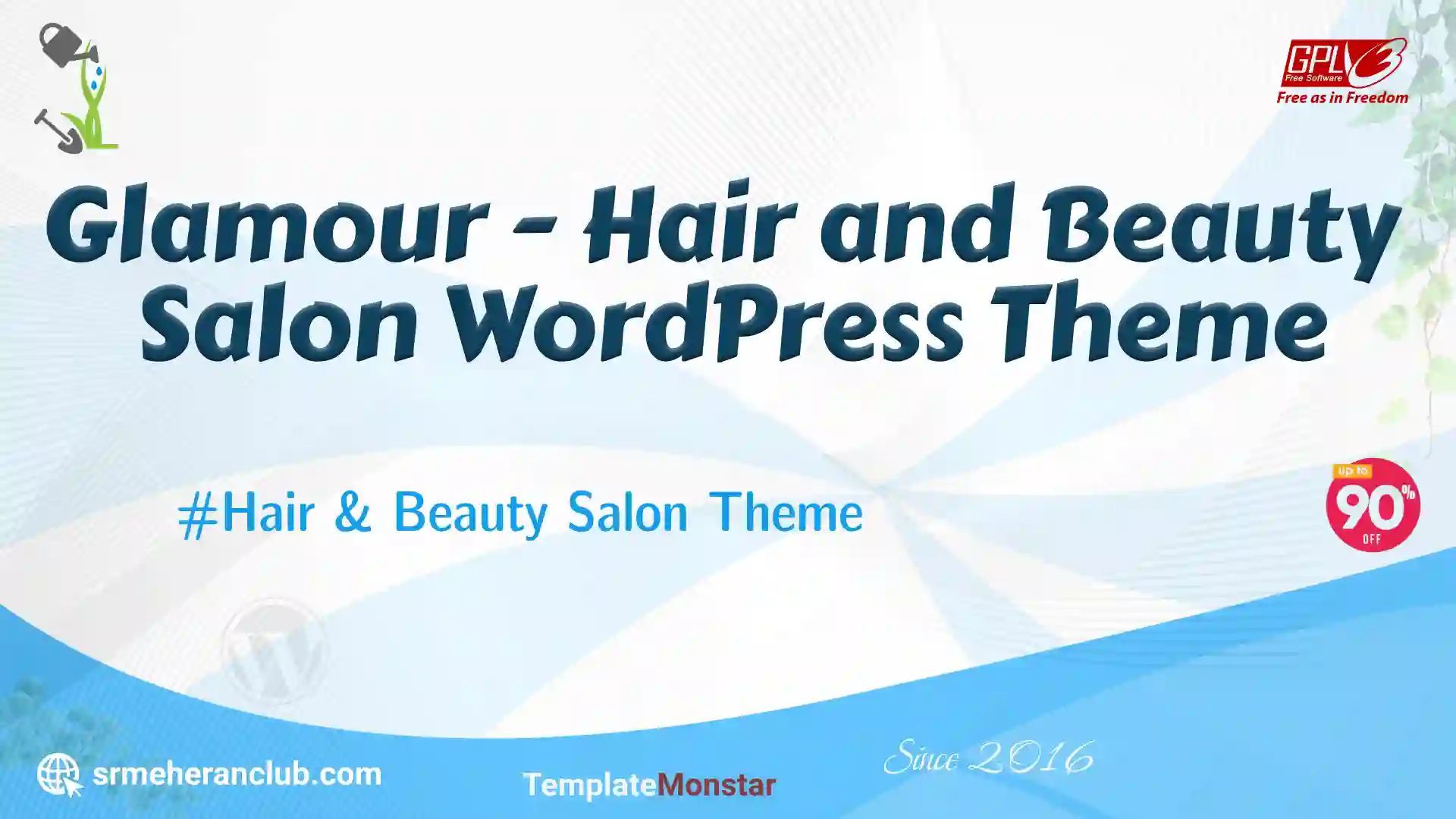 Glamour – Hair and Beauty Salon WordPress Theme — Theme by Templatemonster