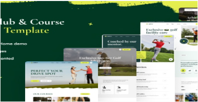 Gopi - Golf Club & Course HTML Template