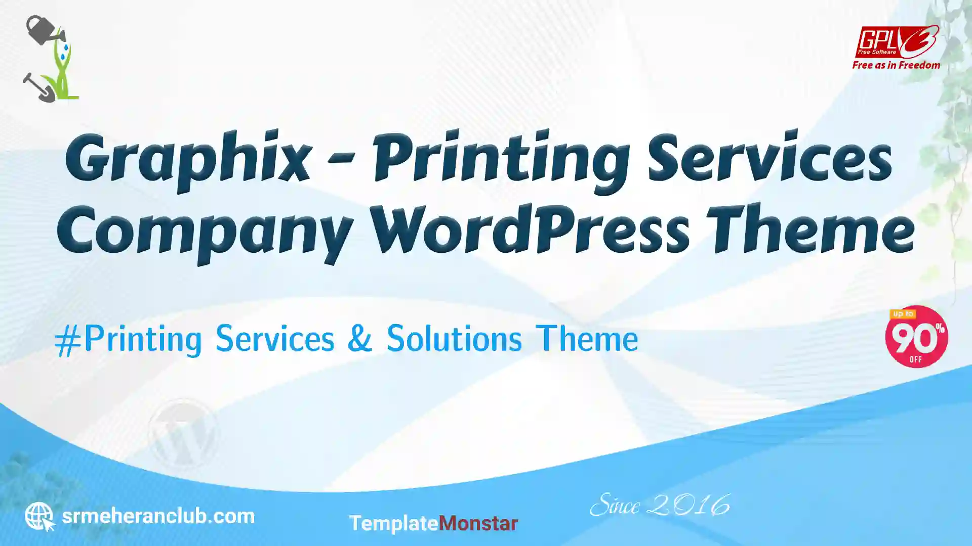Graphix – Printing Services Company WordPress Theme