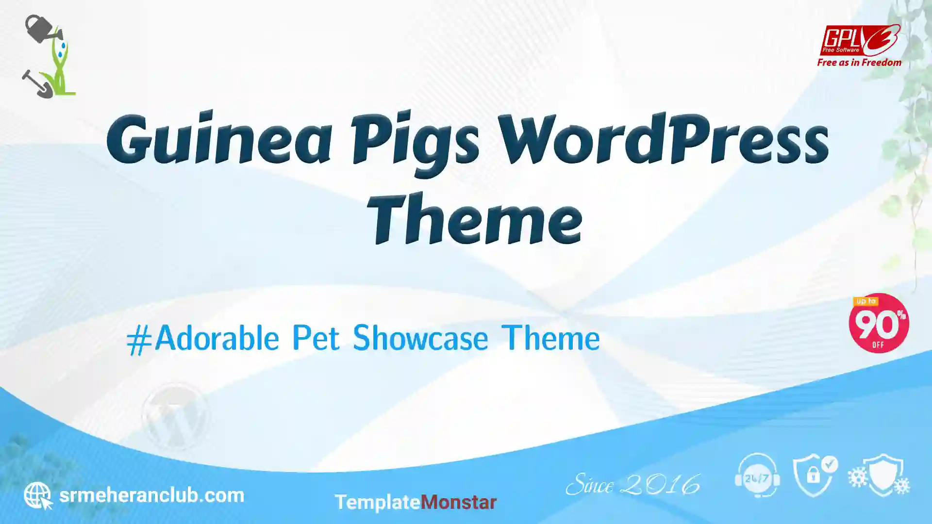 Guinea Pigs WordPress Theme — Theme by Templatemonster